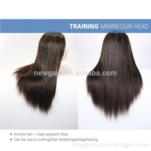 Training Mannequin Head. Hair products